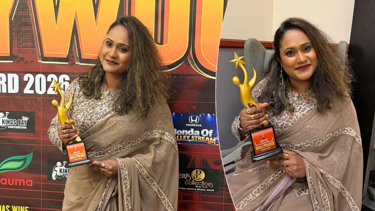 Ronti Das Receives Dhallywood Award